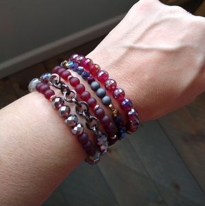 Collection of 5 Erimish Bracelets